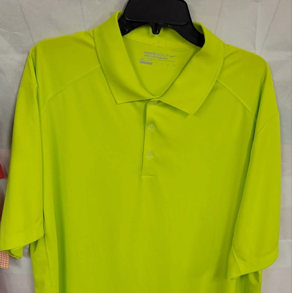 Nike Golf Tour Performance Dri Fit XXL Green Polo Style Shirt - Picture 1 of 3